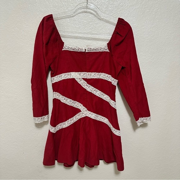 FREE PEOPLE Tennley Corduroy Mini Dress size S - Picture 10 of 10